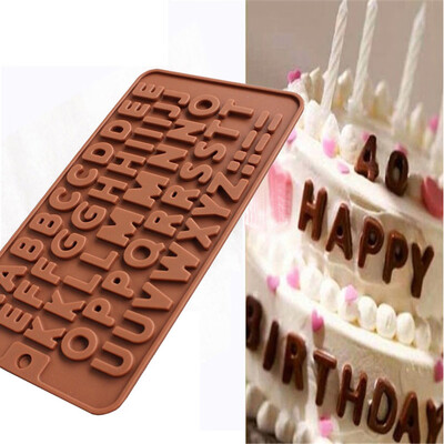 

Gobestart 26 Letter Silicone Chocolate Cake Mold Mould Crafts Cookie Candy Ice Cube