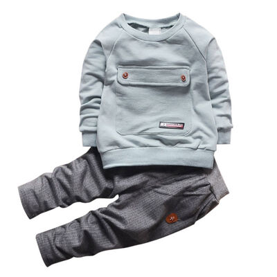 

1-4 Year Boys Clothes Children Sets Long Sleeve Tops Pants 2pcs Kids Suits Boys New Spring Toddler Clothing Set