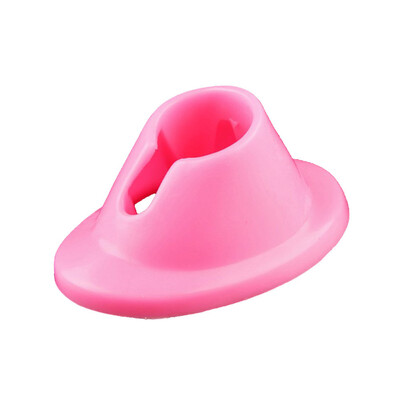 

Gobestart DIY Rubber Nail Gel Polish Holder Display Varnish Bottle Stand Glue Tilter