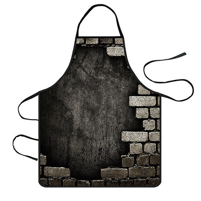 

Toponeto Home Women Waterproof Cute Cartoon Kitchen Restaurant Cooking Bib Apron Aprons