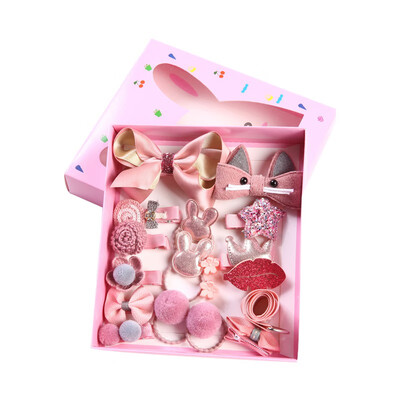 

12pcslot Newly Design Cute Bow Hair Clips Baby Girls Hair Accessories Kid Headdress Kids Hair Rope Headwear