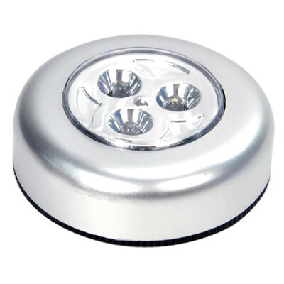 

Gobestart 5Pcs LED Battery Powered Wireless Night Light Stick on Tap Touch Lamp Lights
