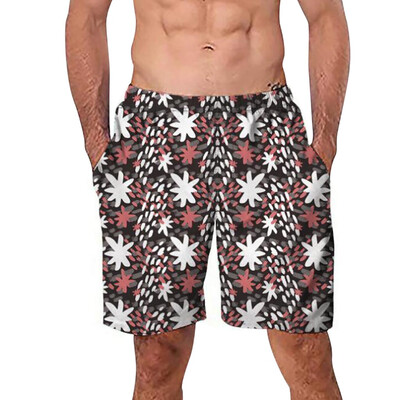 

Gobestart Fashion Mens Big Size Beach Fit 3D Sport Quick Dry Casual Shorts Pants Swimwear