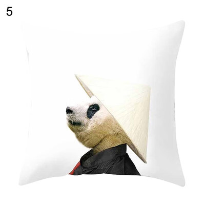 

Animal Zebra Giraffe Rabbit Pillow Case Cushion Cover Sofa Bed Car Office Decor