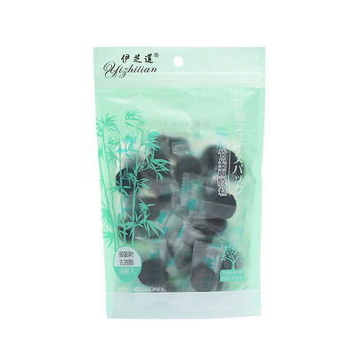 

30pcs Bamboo Charcoal Fiber Non-woven Compressed Masque Disposable Wrapped Black Mask Sheet Tablet for DIY