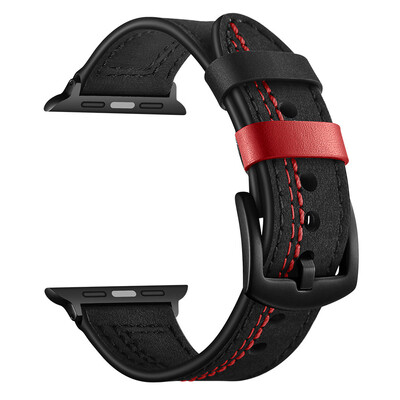 

〖Follure〗Leather Watch Band Replacement Wrist Straps Bracelet for Apple Watch 42MM44MM