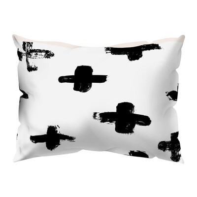 

〖Follure〗Black And White Style Polyester Pillowcase Pillowcase 30x50cm Home Decoration