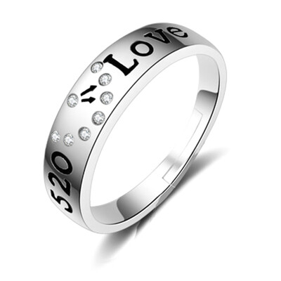 

Fashion Couple Rings Accessories for Men&Women Adjustable Love Rings
