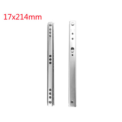 

Toponeto New Drawer Runners Groove Ball Bearing 17mm All Sizes
