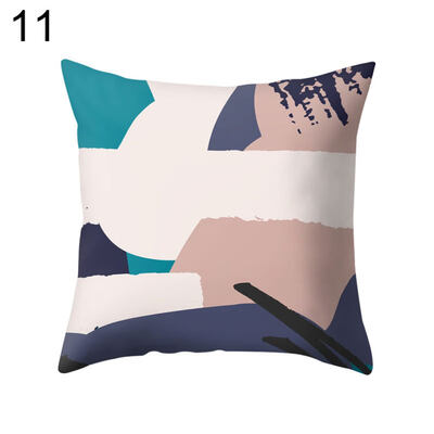 

Abstract Color Block Pillow Case Cushion Cover Sofa Bedroom Car Cafe Decoration