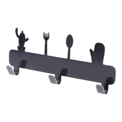 

Kitchen Cactus 3 Hooks Home Bathroom Decor Wall Vintage Style Coat Hat Bag Hanger Rack Holder Multi-Purpose Hooks Key
