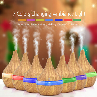 

Siaonvr Air Aroma Essential Oil Diffuser LED Aroma Aromatherapy Humidifier