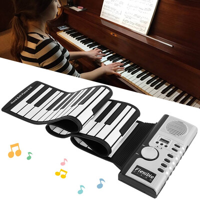 

61 Keys Electronic Music Instrument Hand Roll Piano