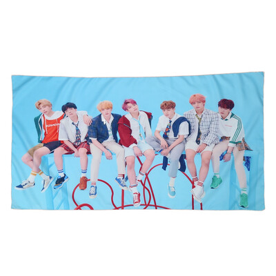 

BTS Tapestry Love Yourself Fake Love V Suga Jimin Jung Kook Wall Hanging Decor for Home BTS