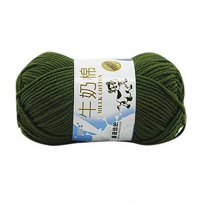 

Gobestart SALE LOT of 1PC 50g NEW Chunky Colorful Hand Knitting Scores Milk Cotton