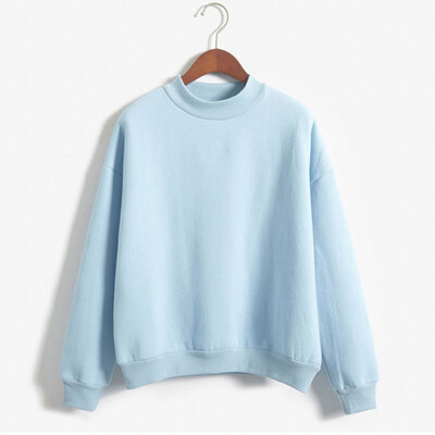 

Women Hoodies Casual Sweatshirt Pullover Candy Color Coat Jacket Outwear Tops