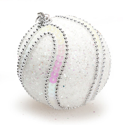 

Delicate Christmas Ball Foam Gold Powder Christmas Ball Christmas Tree Decoration Supplies Colored Balls