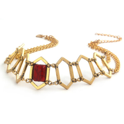 

Game of Thrones Melisandre Choker Necklace Priestess Choker Cos Jewelry