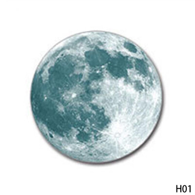 

Rooms Decor Excellent Glow Sticker Chic Wall Dark Moon Fashion New for The Stylish In Home