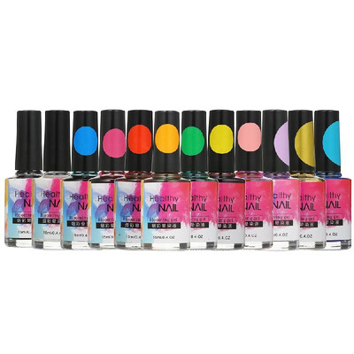 

12 Colorsset 15ml Watercolor Nail Polish Blooming DIY Nail Gel Manicure Decor Salon Set Smoke Effect Bubble Varnish Manicure Acce