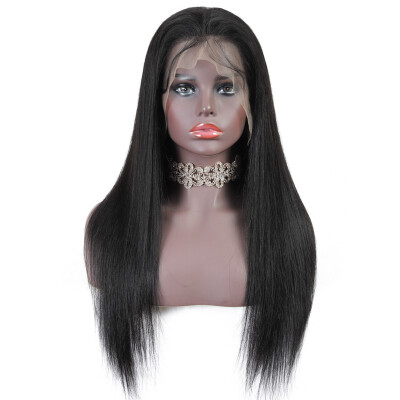 

Amazing Star Brazilian Virgin Hair Straight Full Lace Wig Human Hair Full Lace Wig with Baby Hair Natural Color