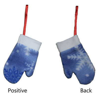 

Christmas Cutlery Cutlery Bag Gloves Shape Spoon For Christmas Decoration And Laying Table To Create Atmosphere