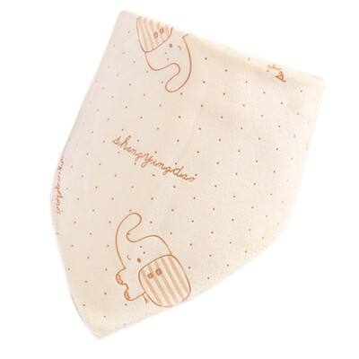 

Baby Bibs Boy Girl Cartoon Animals Water Absorb Bib Burp Cloth Triangle Soft Velvet Baby Saliva Towel Accessories