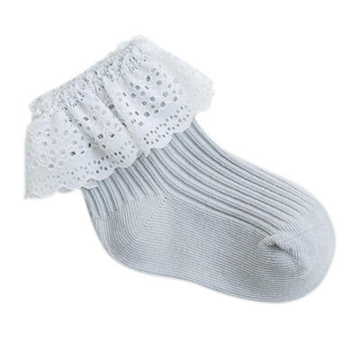 

Baby Socks Baby Girls Infant Autumn Cotton Lace Socks Warm Anti Slip Floor Socks Leg Warmer