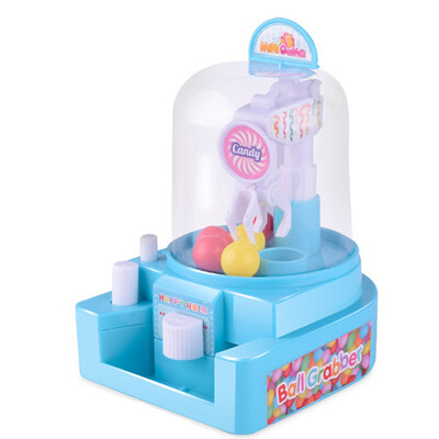 

Tailored Mini Doll Machine Grab Ball Candy Catcher Gum Crane Kids Party Toys Role Play