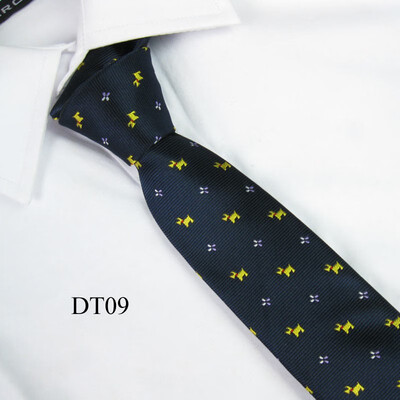 

Party Wedding Tie Classic Jacquard Woven Plain Skinny Silk Slim Necktie YRD