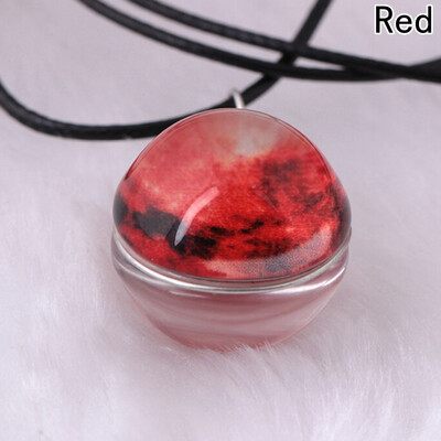 

Glowing In The Dark Moon Pendant Necklace For Women Jewelry Luminous Necklace Vintage Silver Color Chain