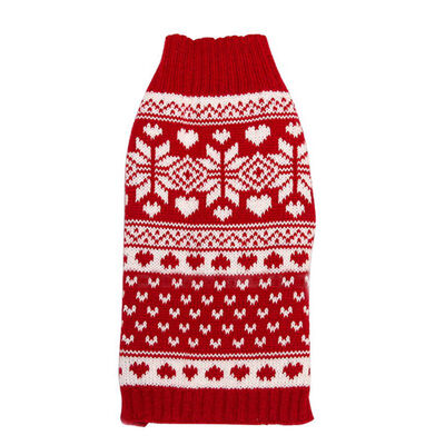 

Dogs Coat Lovely Red Sweater Knit Sweater Pet Dog Puppy Small Dogs Winter Clothes