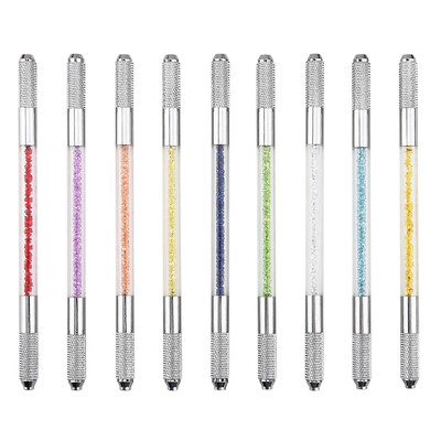 

〖Follure〗1cps Double Head Permanent Manual Tattoo Eyebrow Makeup Pen
