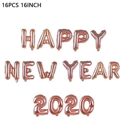 

Gobestart Happy New Year Balloons Festival Scene Decoration Supply Party 16 Inch