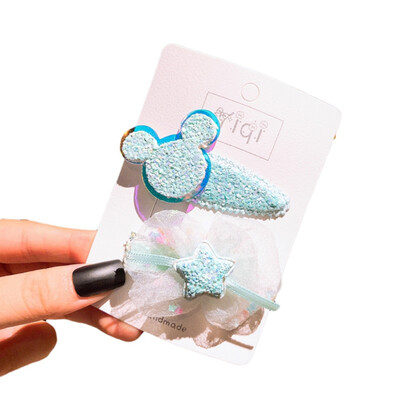 

Hair Pin Cute Childrens Hairpin Set Girl Hair Accessories Baby Girls Side Clip Cartoon All-inclusive Cloth Small Jewelry