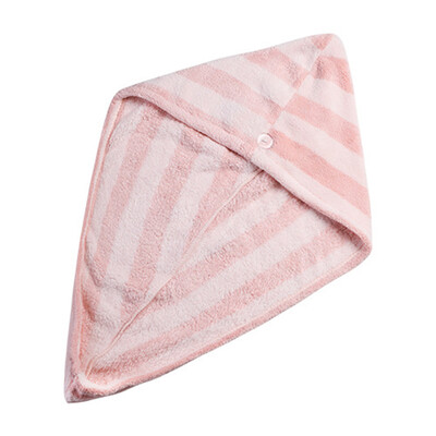 

〖Follure〗Microfiber Hair Turban Quickly Dry Hair Hat Wrapped Towel Bathing Cap