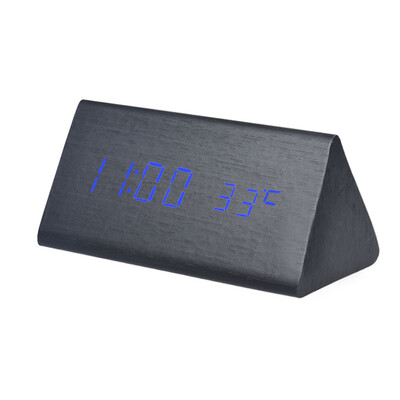 

Gobestart Temperature Display Sounds Control Electronic LED Alarm Clock Creative BU