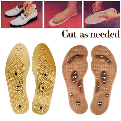

Dropshopping 1Pair Shoe Gel Insoles Feet Magnetic Therapy Health Care Comfort Pads Foot Care Gifts Shipping From US