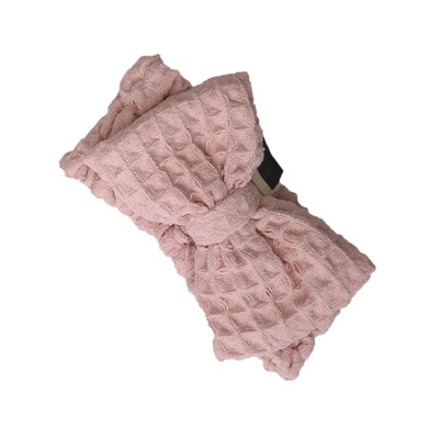 

Bowtie Women Beauty Towel Headbands Soft Ultra Absorbent Thick Hair Band for Girls Makeup Mask Shower Facial Skincare Spa