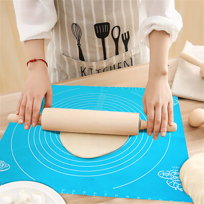 

Gobestart Non-Stick Silicone Baking Cake Dough Fondant Rolling Kneading Mat