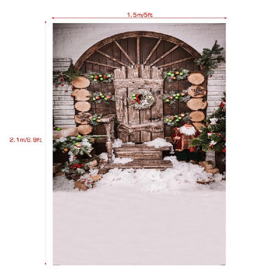 

Andoer 15 21m5 7ft High Quality Christmas Style Photography Background Baby Children Family Backdrop Photo Studio Pros
