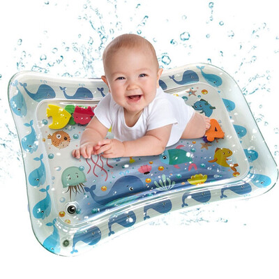 

Siaonvr Inflatable Baby Water Mat Fun Activity Play Center for Children & Infants