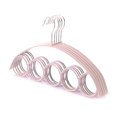 

Plastic Tie Rack Fashion Non-Slip Clothes Racks Saving Clothes Hanger Hook Rack For Bathroom Bedroom