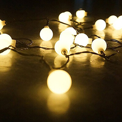 

〖Follure〗Low Pressure 10M100 Lamp Small Ball Lamp Interior Decoration Curtain Lamp