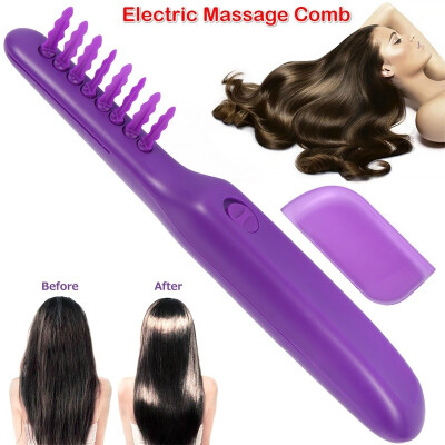 

2020 New Portable Hair Straightener Comb Electric Detangling Brush Wet&Dry Electric