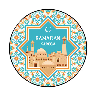 

Gobestart Ramadan Eid carpet For Home Moon Islam Muslim Festival Party Supplies