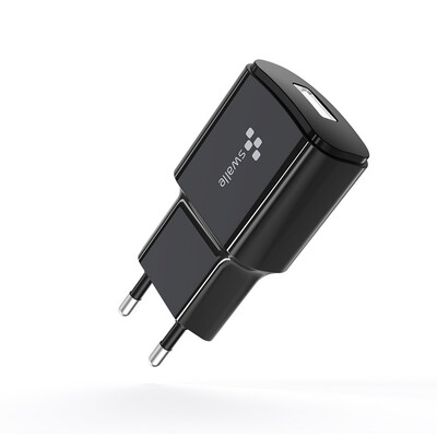 

Swalle 1A24A mini single port portable travel charger with overcharge protection travel charger mobile phone European standard