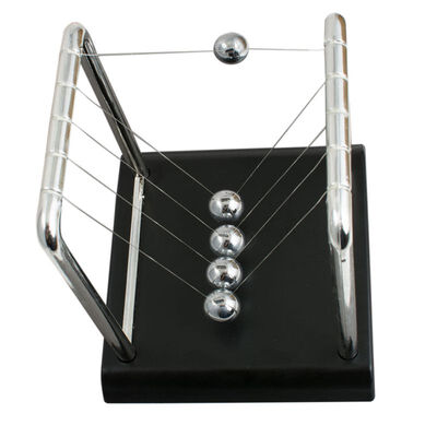 

newtons cradle Desk Toys Cradle Steel Balance newton balls Physic office supplies desk accessories home decoration accessories