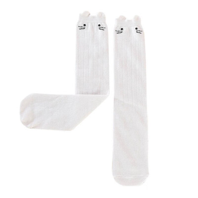 

Cartoon Children Sock Lovely Cat for Baby Girls Children Knee High Socks Print Animal Kawaii Child Socks Over Knee Girl Socks