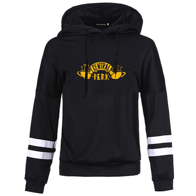 

Hot Sale Women Friends Tv Show Coffee Shop Hoodie Printed Long Sleeve Pullover Hooded Friends Sweatshirt Gifts